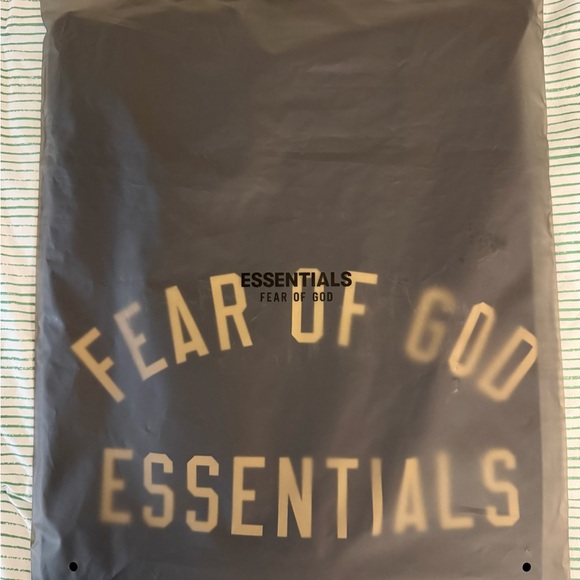 Essentials Fear of God Jersey Crewneck / Black / Sz. XXL / BRAND NEW - Picture 5 of 5